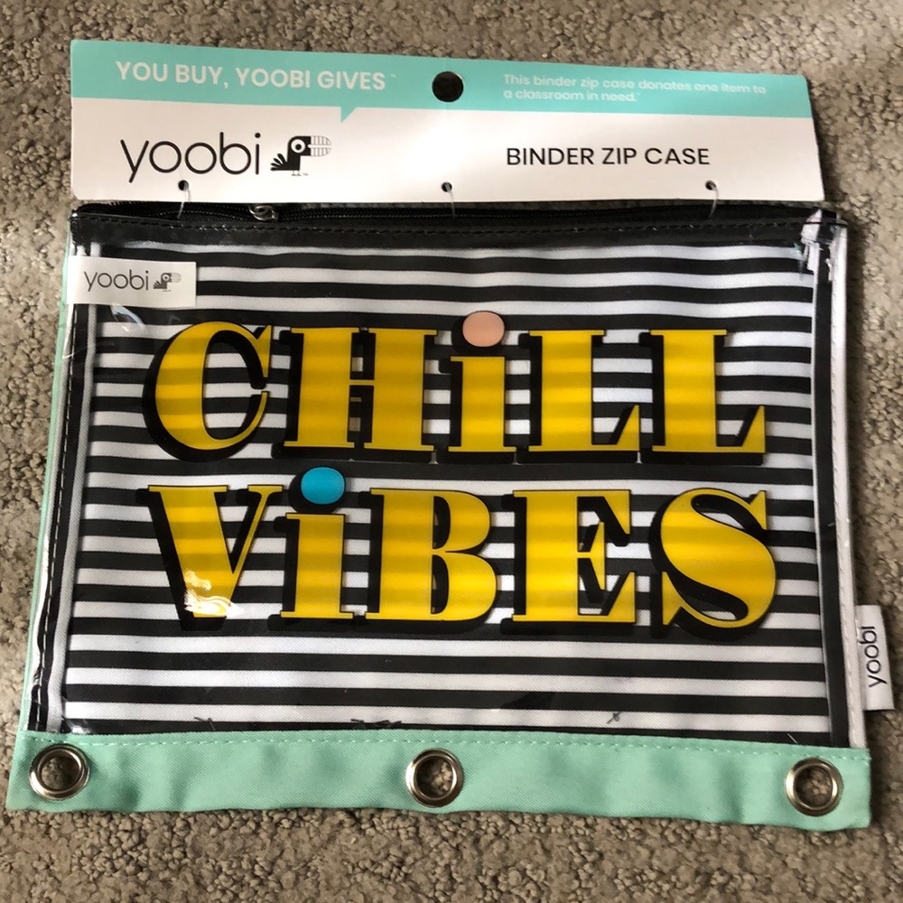 Yoobi brand binder case